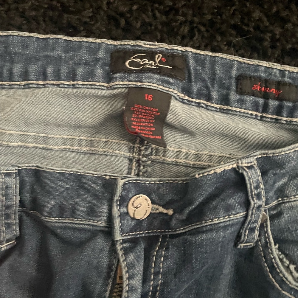 Earl Jeans Women's Dark Blue Skinny Jeans